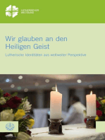 Wir glauben an den Heiligen Geist: Globale Perspektiven lutherischer Identität