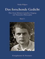 Das forschende Gedicht: Über Ernst Meisters lyrischen Umgang mit Nietzsches Philosophie (2 Bände)