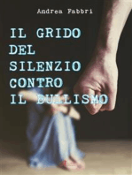 Il grido del silenzio contro il bullismo