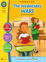 The Wednesday Wars - Literature Kit Gr. 7-8