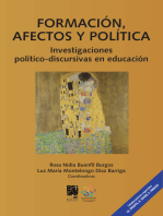 Formación, afectos y política. Investigaciones político-discursivas en educación