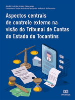 Aspectos centrais de controle externo na visão do Tribunal de Contas do Estado do Tocantins