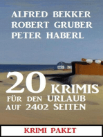 20 Krimis für den Urlaub auf 2402 Seiten