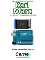 Apresentando Pensamentos De Karl Marx Com Display Tft Programado No Arduino