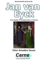 Apresentando Pinturas De Jan Van Eyck Com Display Tft Programado No Arduino