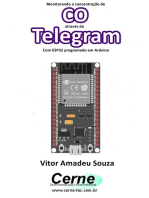 Monitorando A Concentração De Co Através Do Telegram Com Esp32 Programado Em Arduino