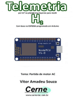 Telemetria Por Iot Na Plataforma Cayenne Para Medir H2 Com Base No Esp8266 Programado Em Arduino