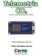 Telemetria Por Iot Na Plataforma Cayenne Para Medir Co2 Com Base No Esp8266 Programado Em Arduino
