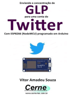 Enviando A Concentração De Glp Para Uma Conta Do Twitter Com Esp8266 (nodemcu) Programado Em Arduino