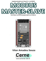 Implementando Em Visual C++ Via Rs232 Modbus Master-slave Com Base No Esp32 Programado Em Arduino