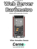 Desenvolvendo Um Web Server Para Monitorar Barômetro Usando O Esp32 Programado No Arduino
