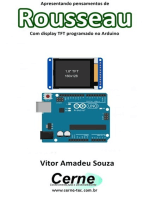 Apresentando Pensamentos De Rousseau Com Display Tft Programado No Arduino