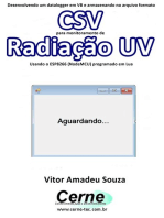 Desenvolvendo Um Datalogger Em Vb E Armazenando No Arquivo Formato Csv Para Monitoramento De Radiação Uv Usando O Esp8266 (nodemcu) Programado Em Lua