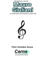 Reproduzindo A Música De Mauro Giuliani Em Arquivo Wav Com Pic Baseado No Mikroc Pro