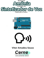 Monitorando Amônia No Arduino Com Sintetizador De Voz Programado No Python