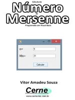 Cálculo Do Número De Mersenne Programado Em Visual Basic