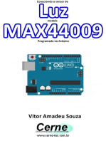 Conectando O Sensor De Luz Modelo Max44009 Programado No Arduino