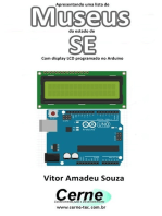 Apresentando Uma Lista De Museus Do Estado De Se Com Display Lcd Programado No Arduino