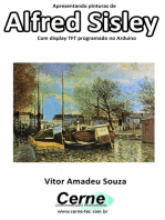 Apresentando Pinturas De Alfred Sisley Com Display Tft Programado No Arduino
