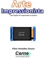 Arte Impressionista Com Display Tft Programado No Arduino