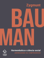 Hermenêutica e ciência social: Abordagens da compreensão