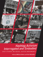 Hashtag Activism Interrogated and Embodied