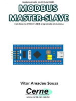 Implementando Em Vc# Via Rs485 Modbus Master-slave Com Base No Stm32f103c8 Programado Em Arduino