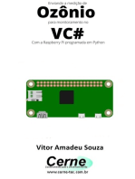 Enviando A Medição De Ozônio Para Monitoramento No Vc# Com A Raspberry Pi Programada Em Python
