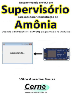 Desenvolvendo Em Vc# Um Supervisório Para Monitorar Concentração De Amônia Usando O Esp8266 (nodemcu) Programado No Arduino
