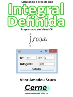 Calculando A Área De Uma Integral Definida Programado Em Visual C#