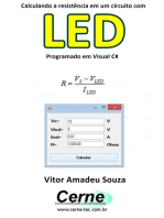 Calculando A Resistência Em Um Circuito Com Led Programado Em Visual C#