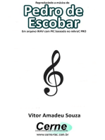 Reproduzindo A Música De Pedro De Escobar Em Arquivo Wav Com Pic Baseado No Mikroc Pro