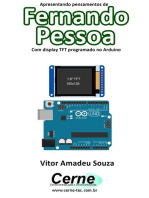 Apresentando Pensamentos De Fernando Pessoa Com Display Tft Programado No Arduino