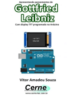 Apresentando Pensamentos De Gottfried Leibniz Com Display Tft Programado No Arduino
