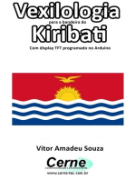 Vexilologia Para A Bandeira Do Kiribati Com Display Tft Programado No Arduino