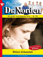 Bittere Erkenntnis: Familie Dr. Norden 785 – Arztroman