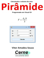 Calculando O Volume De Uma Pirâmide Programado Em Visual C#