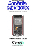 Desenvolvendo Um Medidor Amônia Modbus Rs232 No Esp32 Programado Em Arduino