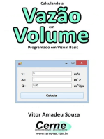 Calculando A Vazão Em Volume Programado Em Visual Basic