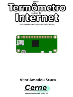 Lendo Termômetro Através Da Internet Com Raspberry Programada Em Python