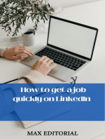 How to get a job quickly on LinkedIn