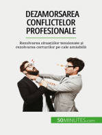 Dezamorsarea conflictelor profesionale: Rezolvarea situațiilor tensionate și rezolvarea certurilor pe cale amiabilă