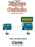 Comunicação Zigbee Para Medir Ozônio Programado No Arduino
