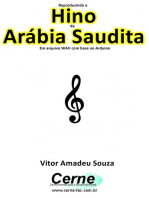 Reproduzindo O Hino De Arábia Saudita Em Arquivo Wav Com Base No Arduino