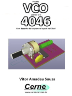 Projeto Vco Usando O Ci 4046 Com Desenho De Esquema E Layout No Kicad