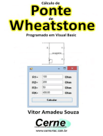 Cálculo De Ponte De Wheatstone Programado Em Visual Basic