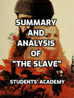 Summary and Analysis of "The Slave"