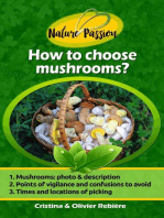 How to Choose Mushrooms?: Nature Passion