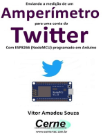 Enviando A Medição De Um Amperímetro Para Uma Conta Do Twitter Com Esp8266 (nodemcu) Programado Em Arduino