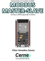 Implementando Em Visual Basic Via Rs485 Modbus Master-slave Com Base No Esp32 Programado Em Arduino